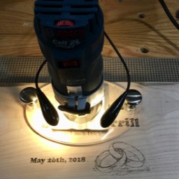 Bosch Colt Router with LED Lights
