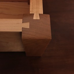 Maple and Cherry sliding dovetail